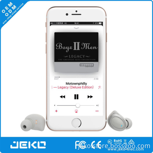 Double In Ear wireless high quality colorful mini wireless Stereo Bluetooth V4.2 TWS Earbuds